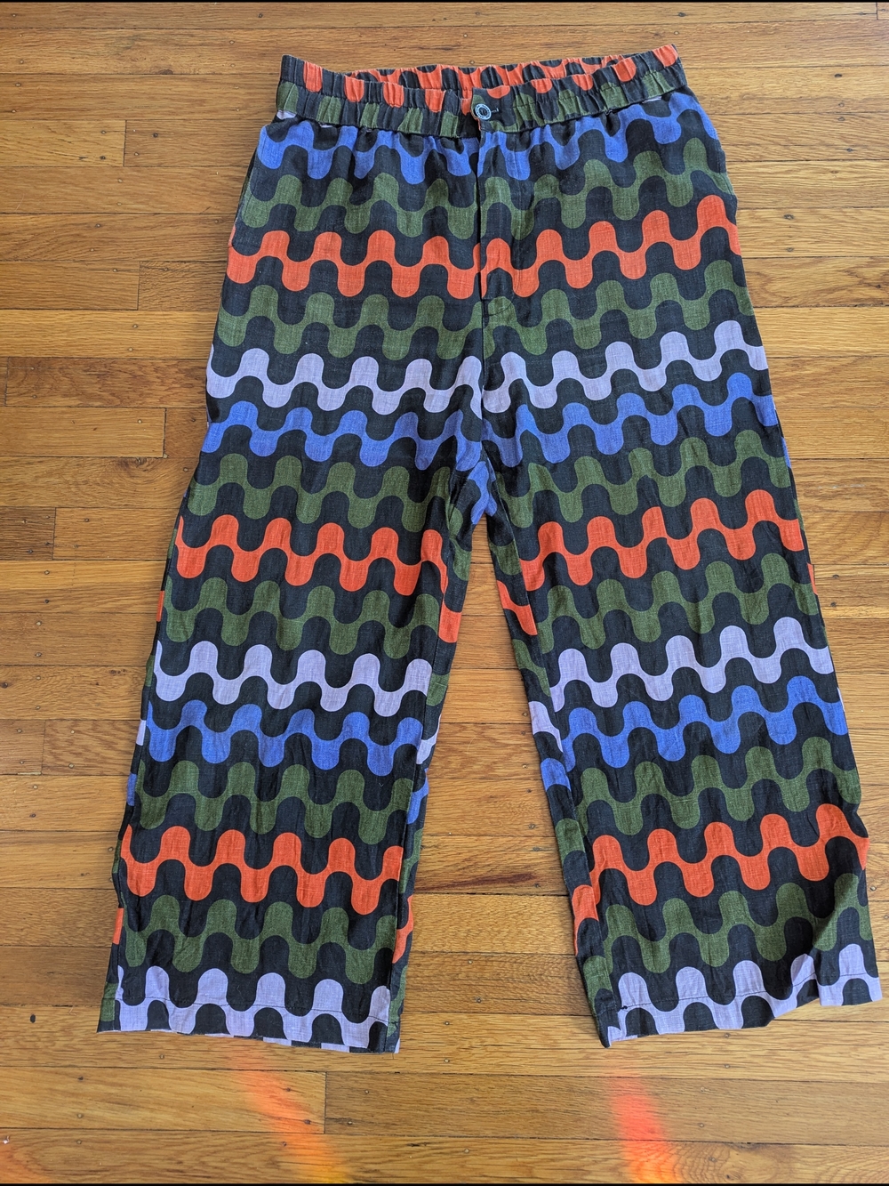 Nooworks Linen Catalina Wide-Leg Pants In Ditto